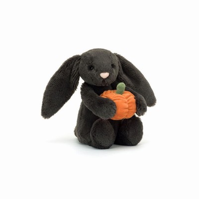 Jellycat Bashful Pumpkin Bunnies Australia | 392407AQG